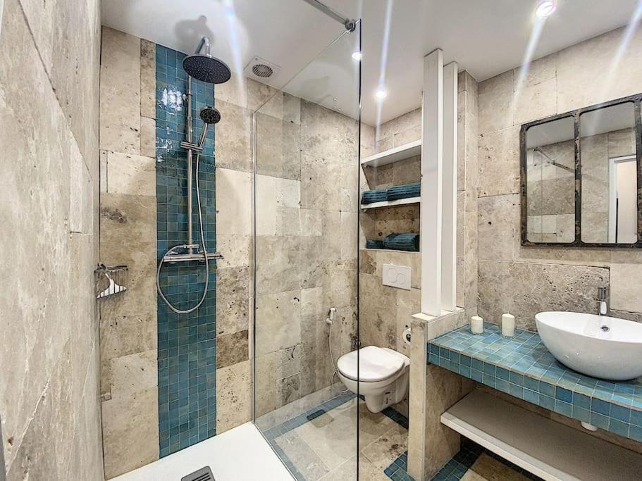 Appartement Style Architecte Proche De La Plage คานส์ ภายนอก รูปภาพ