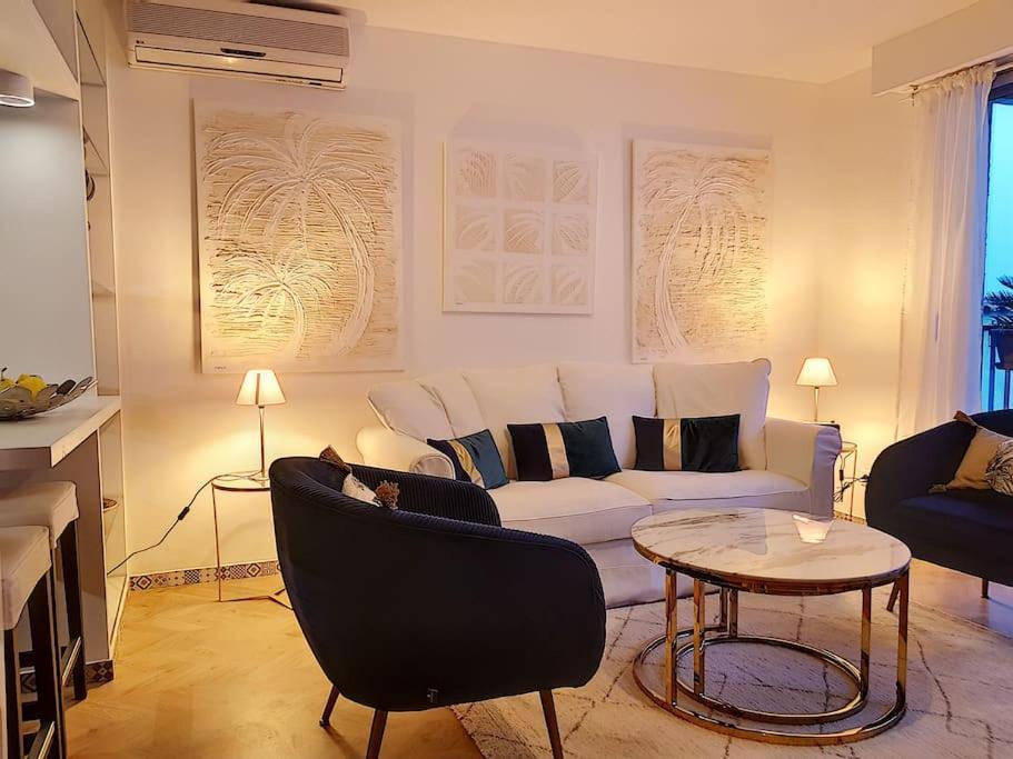 Appartement Style Architecte Proche De La Plage คานส์ ภายนอก รูปภาพ